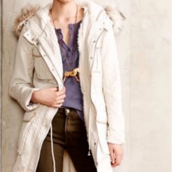 Anthropologie Hei Hei Lunan Anorak Jacket 2P, but fits like a 4. - Picture 1 of 13